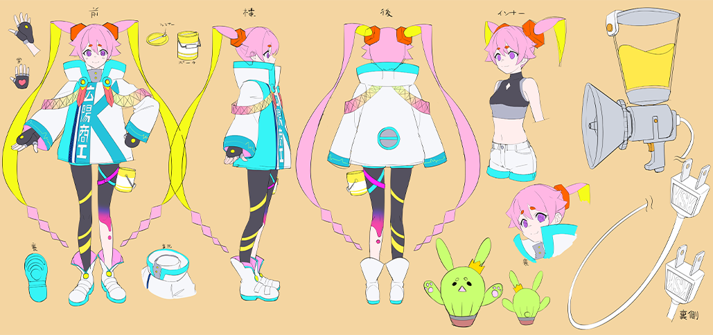 3Dキャラクター制作