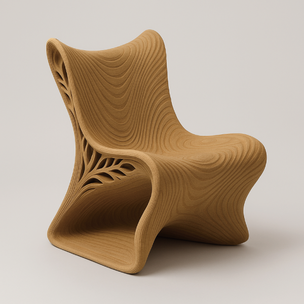 ３Dプリンタ製品（イス）　写真